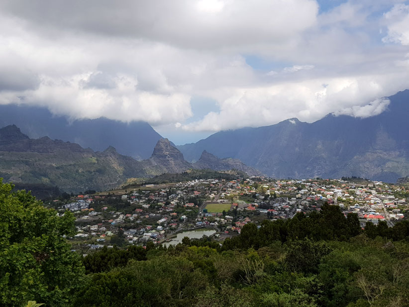 Cilaos depuis la Roche Merveilleuse - La Réunion